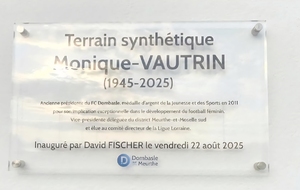 Terrain synthétique : il est ouvert à la pratique !