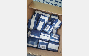 Album - 1 500 paquets de vignettes sont arrivées !