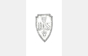 Le logo de Dombasle Sports.
Créé après guerre, ce logo a été peu à peu abandonné et est devenu caduque lors du changement de nom du club en FC Dombasle en 1979.